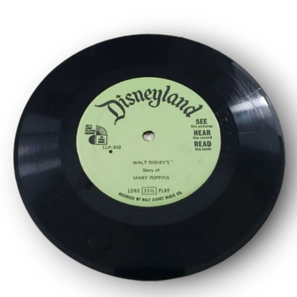 A Disneyland Record And Book Walt Disney's Mary Poppins With Songs From The Film - Picture 6 of 6